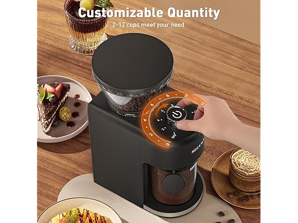 Secura Conical Burr Coffee Grinder