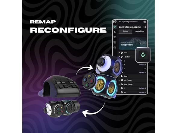 ByoWave Proteus Builder One-Handed Gaming Controller