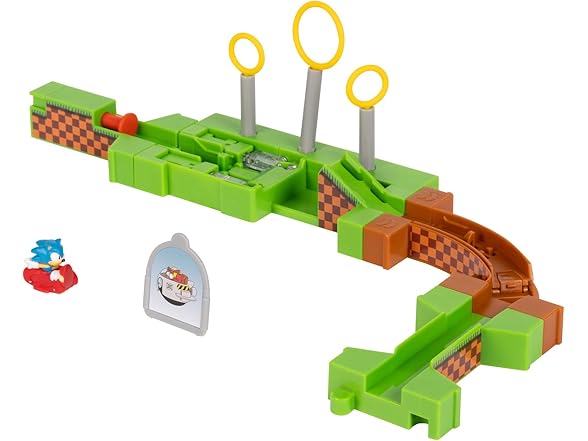 Sonic The Hedgehog Go Go Racers Playset