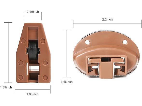 Molvyan Drawer Slides Guides