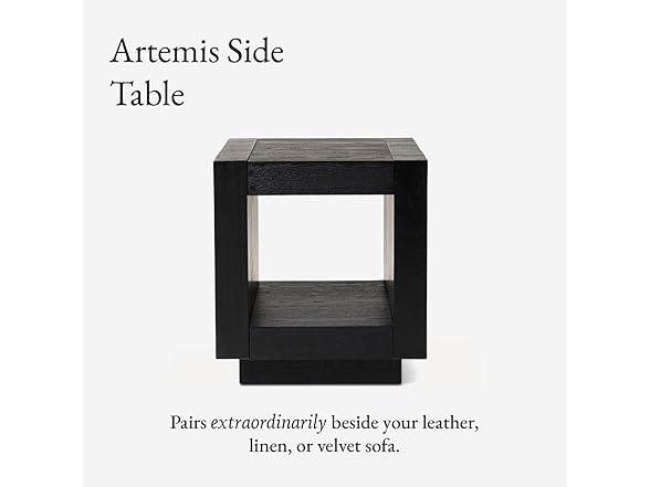 Maven Lane Artemis 22" Square Side Table