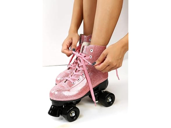 Jessie Roller Skates Premium PU Leather Roller Skates 39