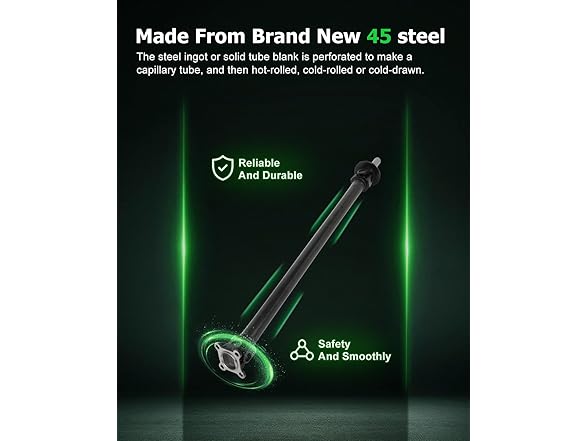 SCITOO 35.5" Steel Front Driveshaft