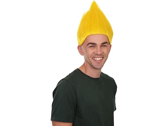 HPO Teen Neon Yellow Color Straight