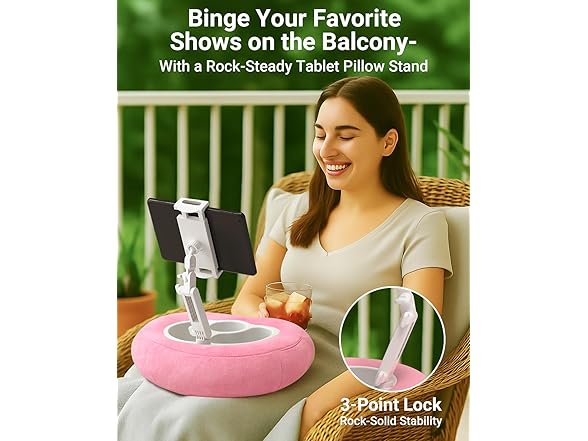 Tablet & Kindle Pillow Stand