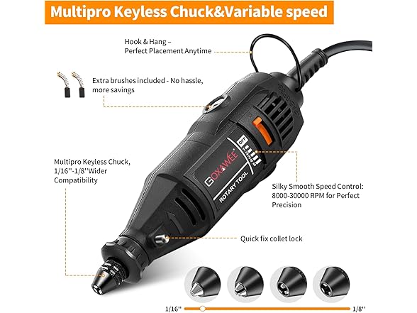 GOXAWEE Rotary Tool Kit
