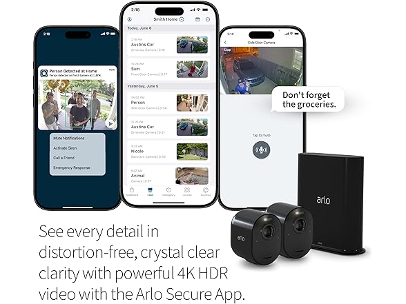 (NEW) (2 Cam Bundle) Arlo Ultra 2 Spotlight Camera 4K HDR