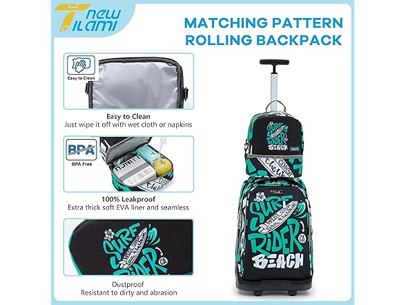 TILAMI Kids Double Insulated Lunch Bag
