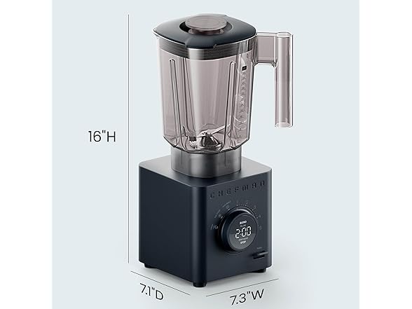 Chefman Obliterator 48 oz Countertop Blender 1380W 