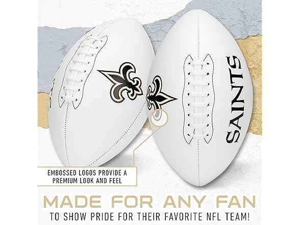 SAINTS Autograph Football