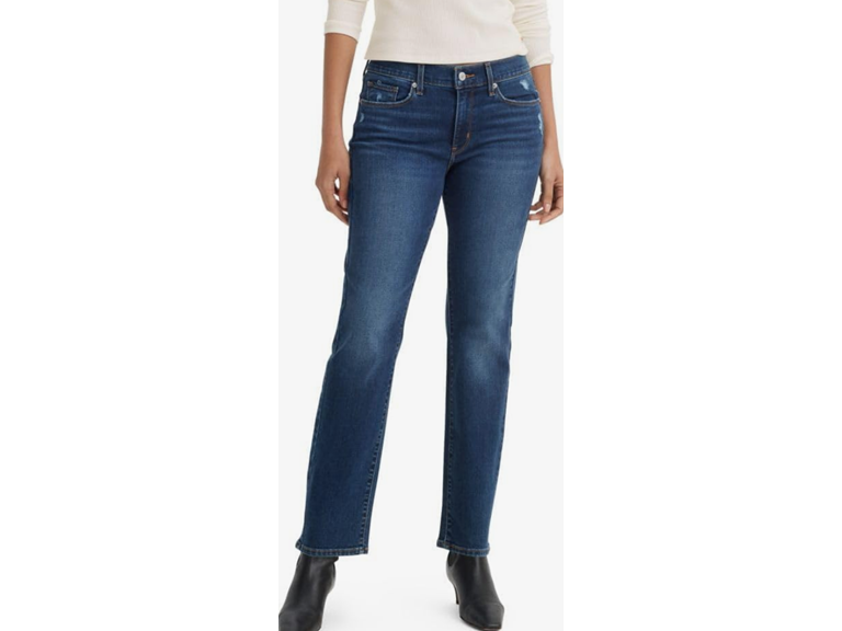 Levi's Womens Classic Straight (Also Available in Plus) Jeans, (New) The Clean Hem, 16 Short US