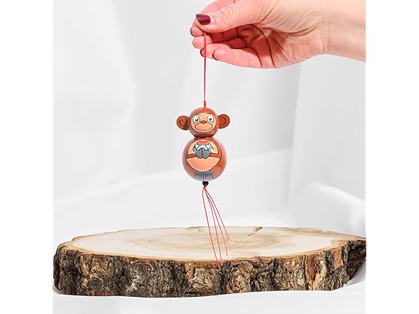 WYN Monkey Good Luck Keychain