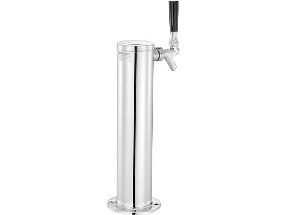 VEVOR Kegerator Tower Kit, Single Tap