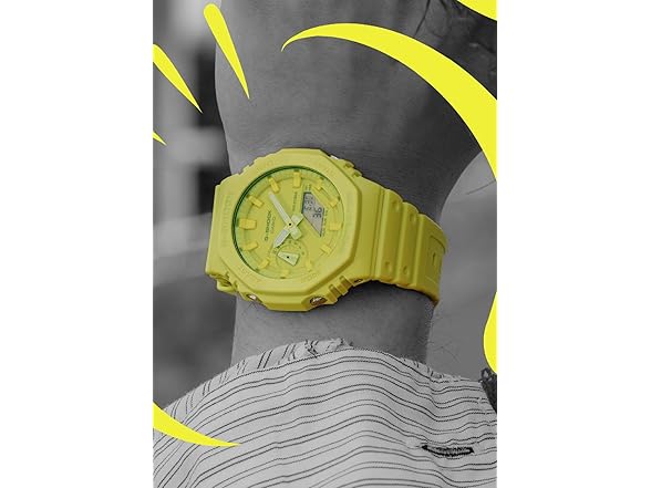 Casio Yellow G-SHOCK GA2100-9A9 Analog-Digital Watch