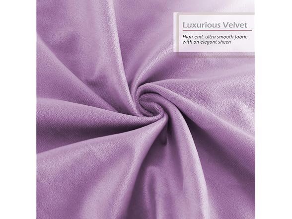 Nestl Throw Pillow Covers, Cozy Velvet, Set of 4