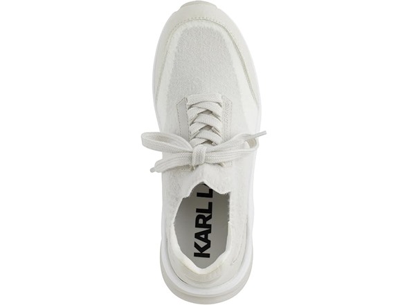 Karl Lagerfeld Women's Carsyn Stretch Wool Lace Up Jogger Sneaker