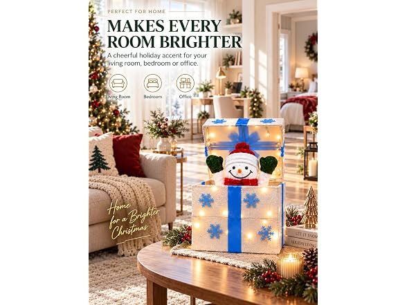 ENCMY Pop-Up Front Yard Gift Box Decoration