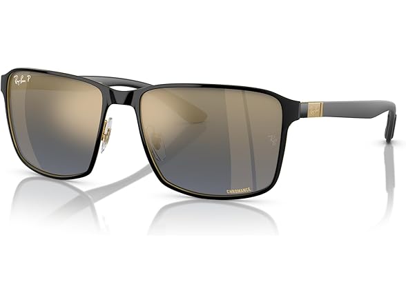 Ray-Ban RB3721ch Chromance Square Sunglasses