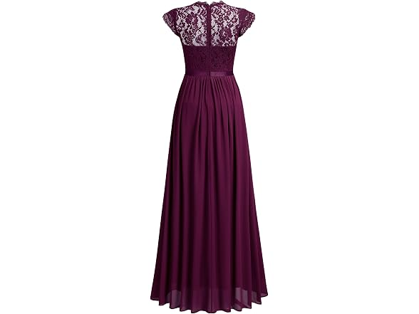 Miusol Women (M) Formal Lace Evening Party Dress