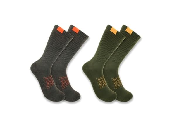 Carhartt Men Midweight Minimalism Crew Sock