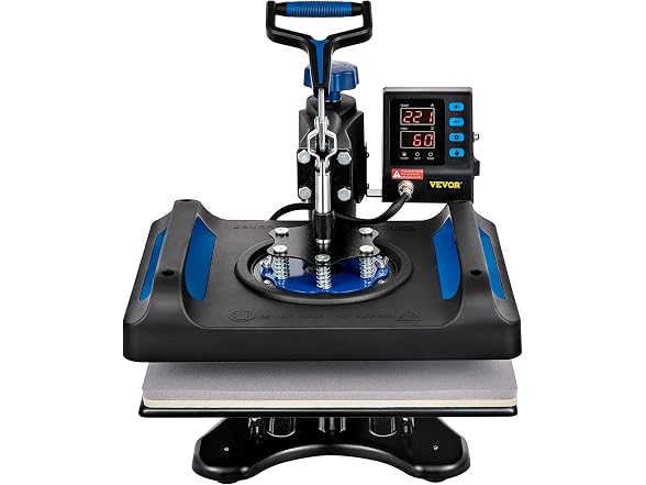 Heat Press, 12 x 15 inches 800W, 5-in-1 Combo