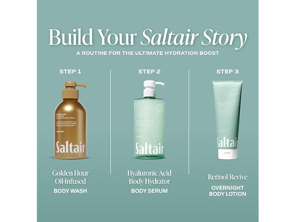 Saltair Hyaluronic Acid Body Serum 13oz
