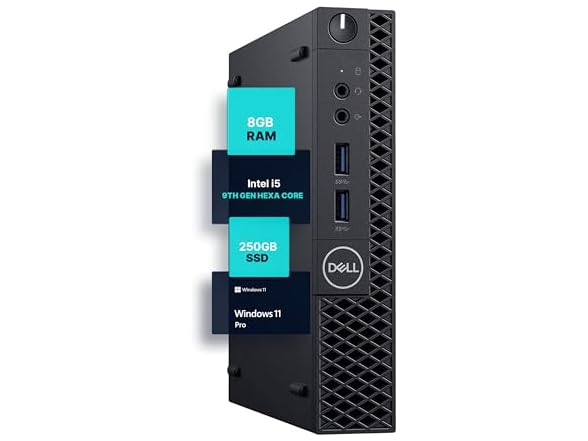 Dell OptiPlex 3070 Micro PC, i5-9500, 8GB/250GB