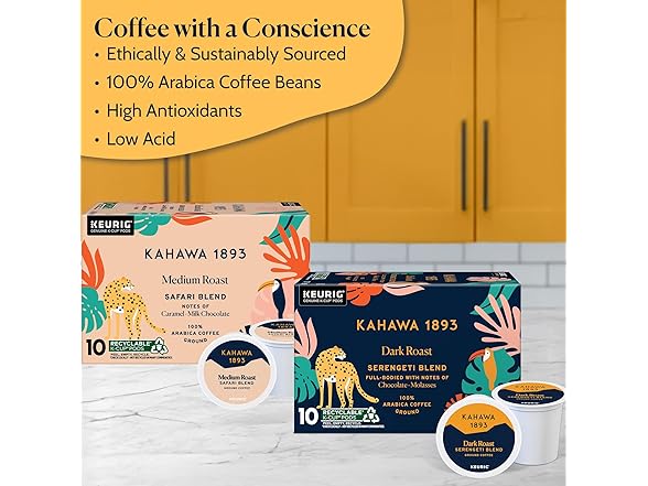 Kahawa 1893 K-Cup Variety 40ct