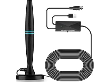 $9.99, Was $22.49, 55% Off! Lyrwihn Indoor TV Antenna dealfomo