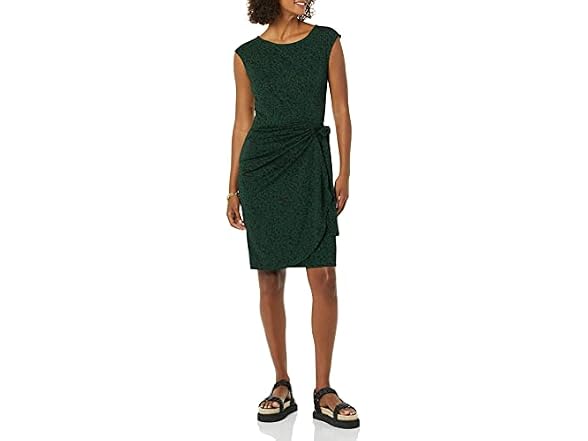 Amazon Essentials Women Cap Sleeve Bateau Dress