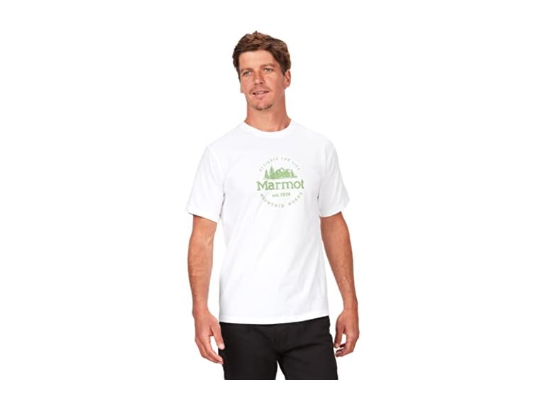 Marmot Men's Culebra Peak Short Sleeve Tee Shirt, White 080, XX-Large