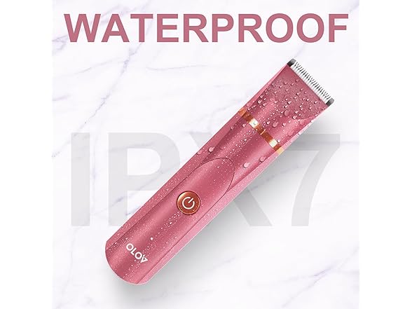 OLOV Body Hair Trimmer - Wet/Dry Rechargeable