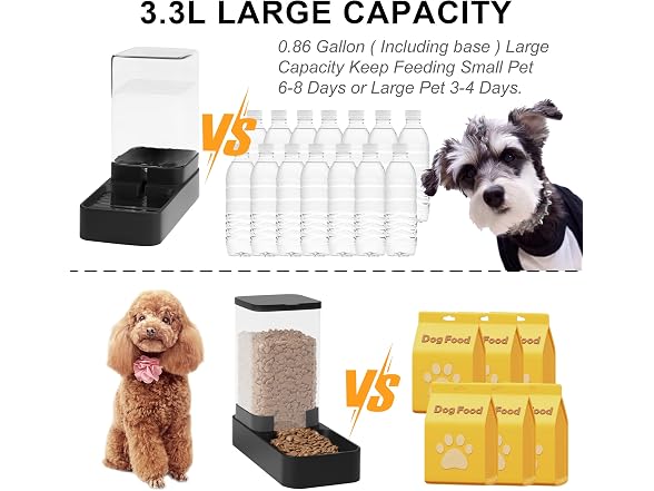 Wefeedy Automatic Cat Feeder and Water