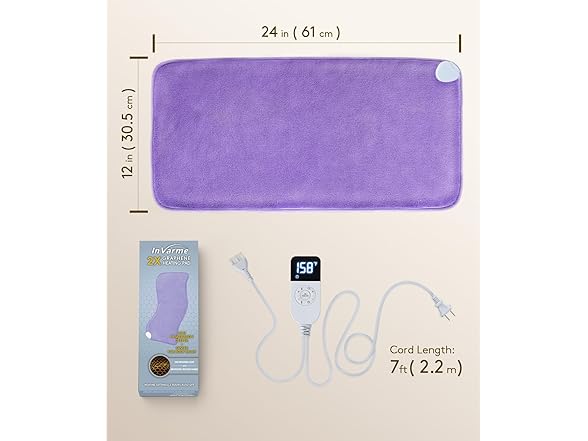 InVarme Extra Hot Heating Pad