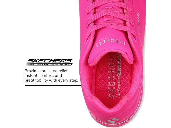 Skechers Women's Uno-Night Shades Sneaker (8 Wide)