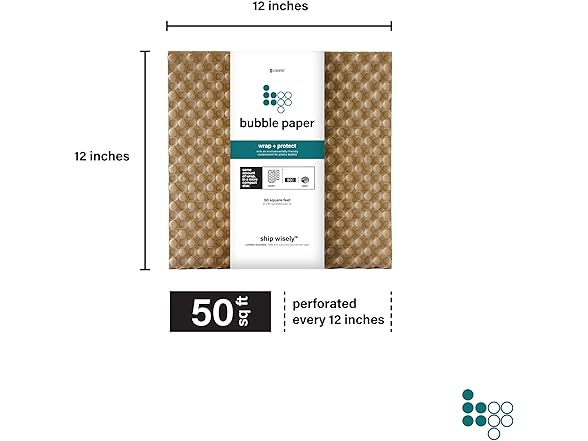 Elementree Bubble Paper Protective Wrap