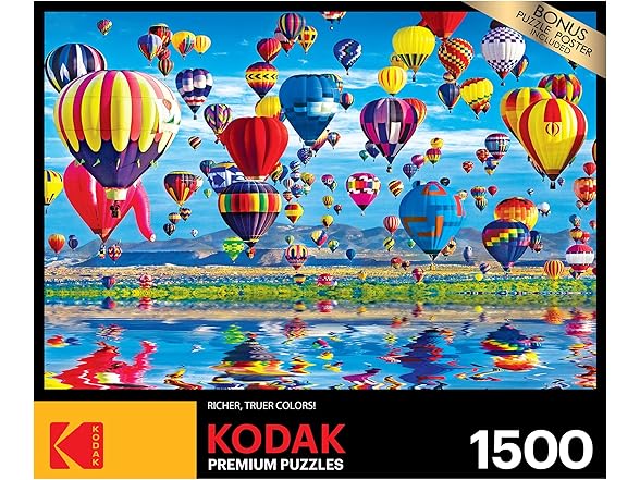 KODAK PREMIUM PUZZLES RoseArt - Balloon Reflections