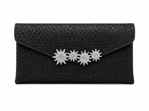 Stuart Weitzman Danika Crystal Stars Clutch