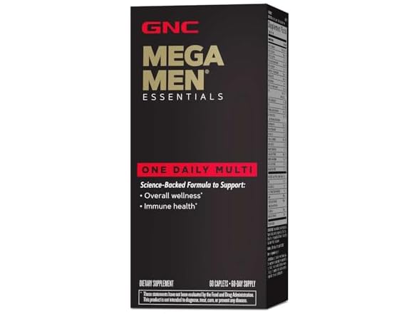 GNC Mega Men One Daily Multivitamin 60ct