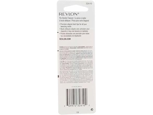 Revlon Stainless Steel Accurate Tweezing 1 ea