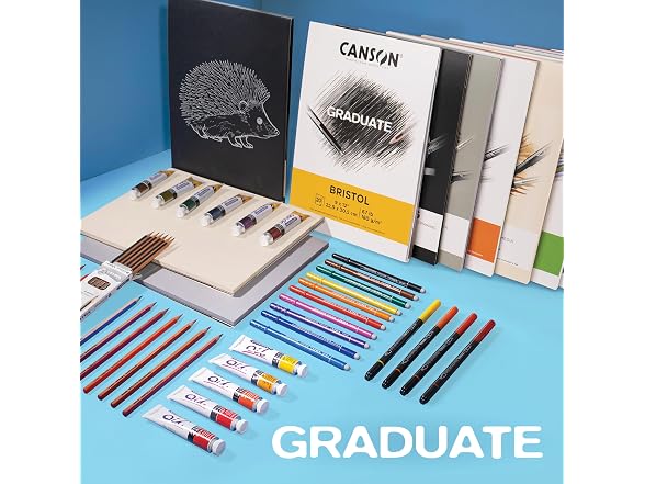 Canson Graduate Sketch Pad, Foldover, 11x14 inch, 40 Sheets