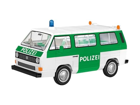 COBI Action Town Volkswagen T3 Police Bus, 144 Pieces