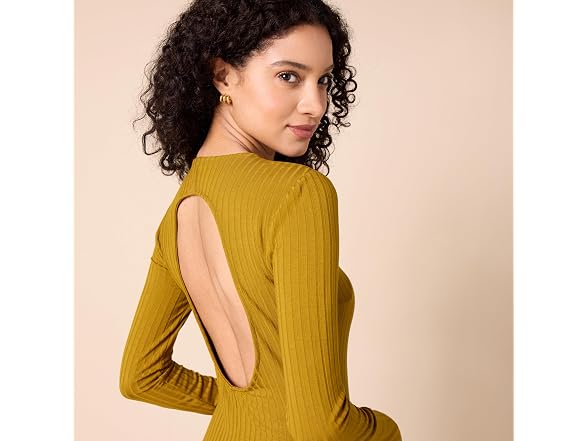 Amazon Essentials Women (S) Wide Rib Open Dress