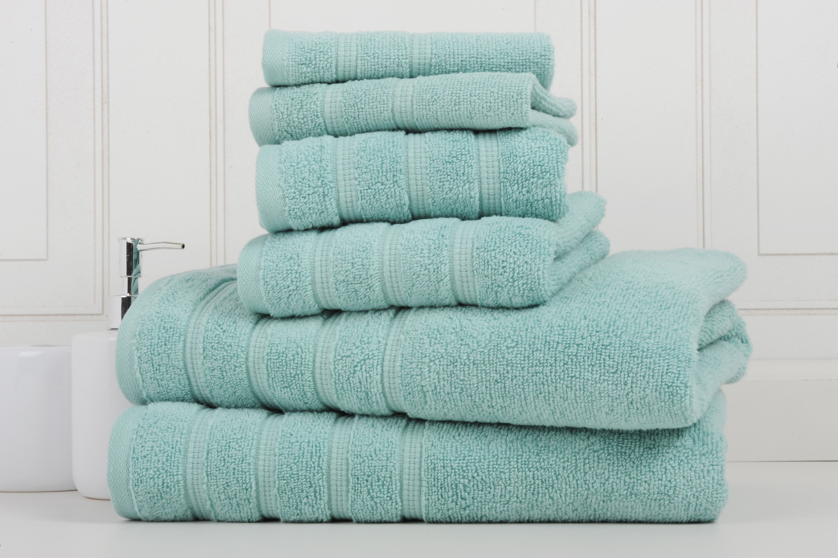 6-Piece Zero Twist Cotton Towel Set - Gallery 7