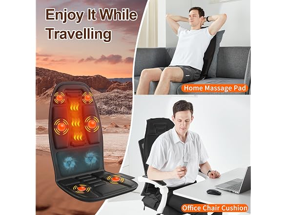 Massage Seat Cushion With Heat
