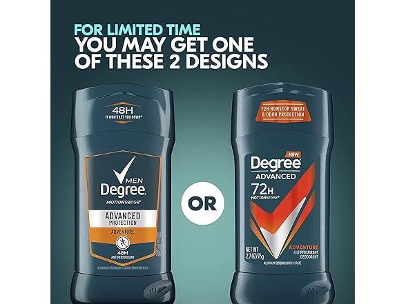 Degree Adrenaline Series Deodorant