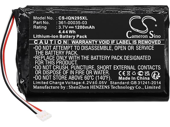 VINTRONS 1200mAh Li-ion Battery
