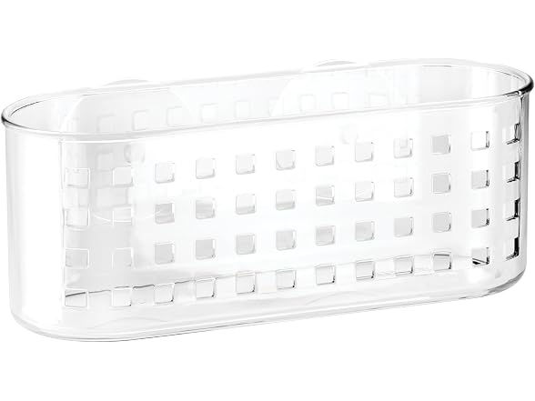 iDesign Hanging Suction Shower Caddy Basket