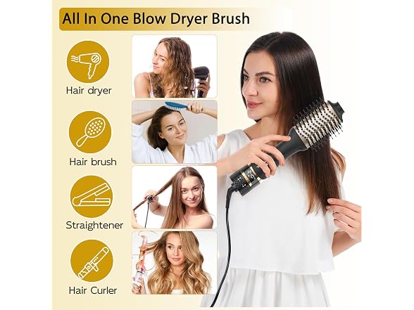 Nicebay Hair Dryer Brush, Hot Tools Blow Dryer