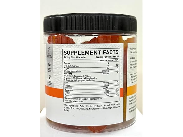 120 Ct Essential Aminos Acids Gummies